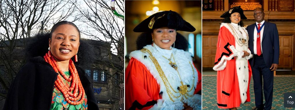 REAKING BARRIERS: NIGERIAN, ABIGAIL KATUNG BECOMES FIRST AFRICAN LORD MAYOR OF LEEDS
